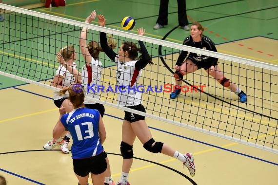 Volleyball Damen 3. Liga Süd SV Sinsheim gegen TSV Schmiden 18.02.2017 (© Siegfried)